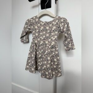 Colored Organics Stella Long Sleeve Swing Dress - 6-12mo NEW